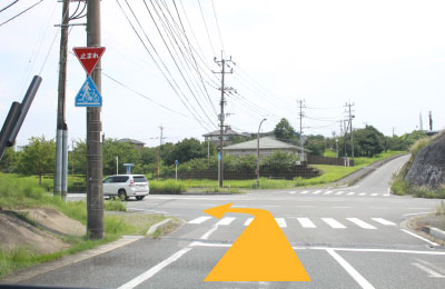 県道17号線福岡方面